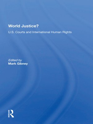 cover image of World Justice?